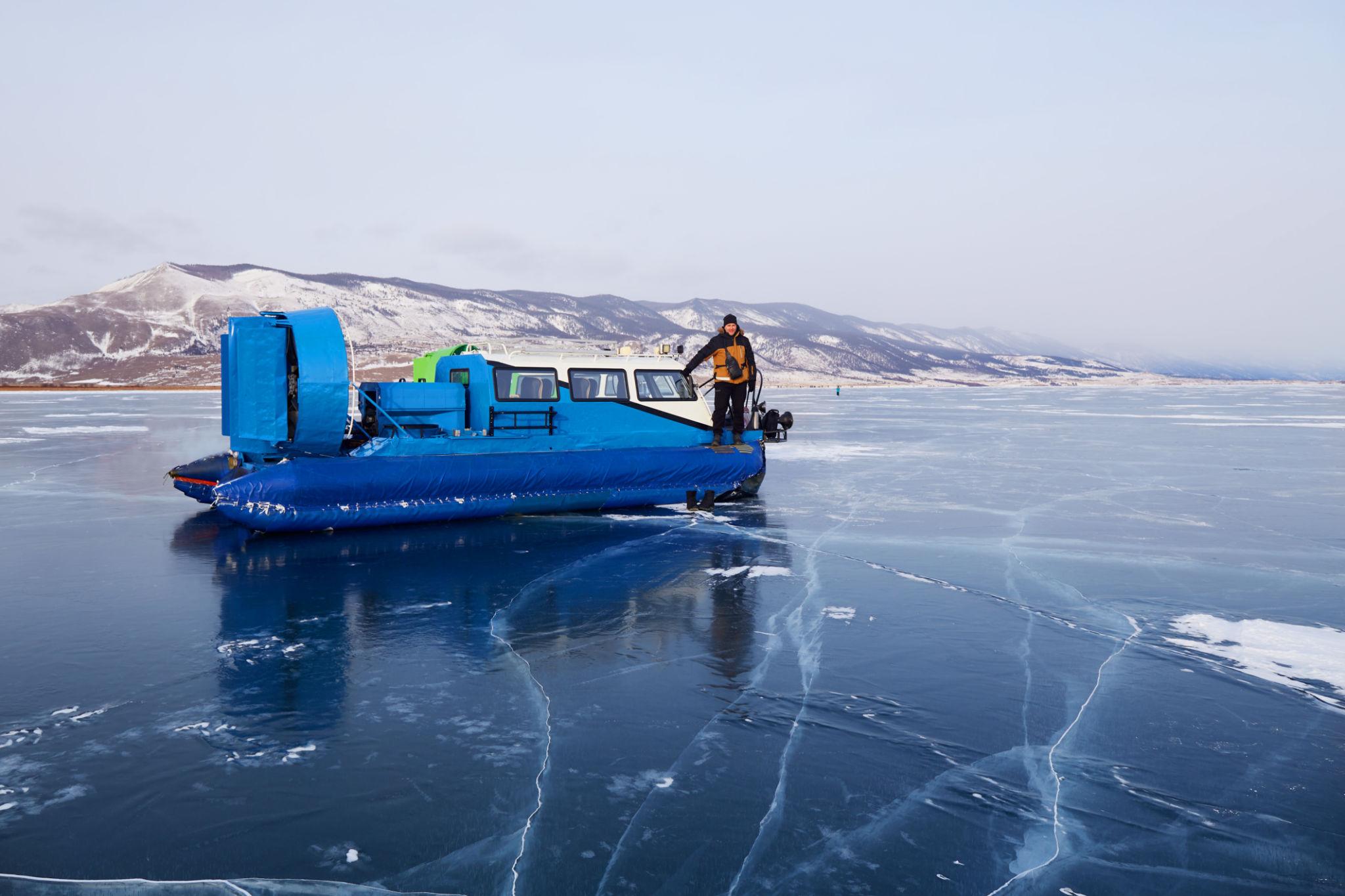 Hovercraft Adventure on Lake Baikal